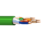 ITC INDUSTRIA TECNICA CAVI - 2X1,5 + 3X2X0,35 VERDE PVC BOB.1000 ECA