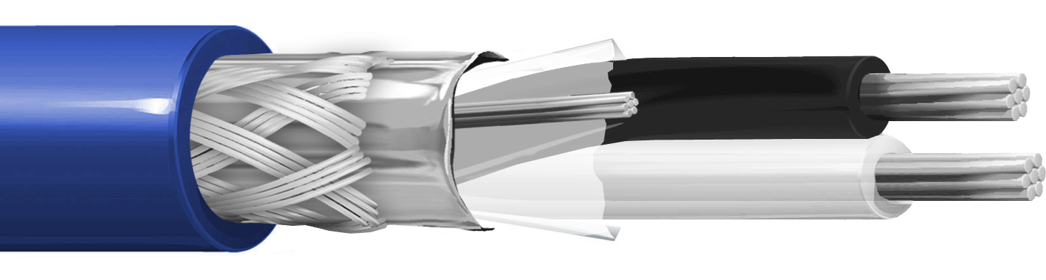 ITC INDUSTRIA TECNICA CAVI - 1X2 AWG20 FLEX S(FTP) TWINAX BLU B.500 F