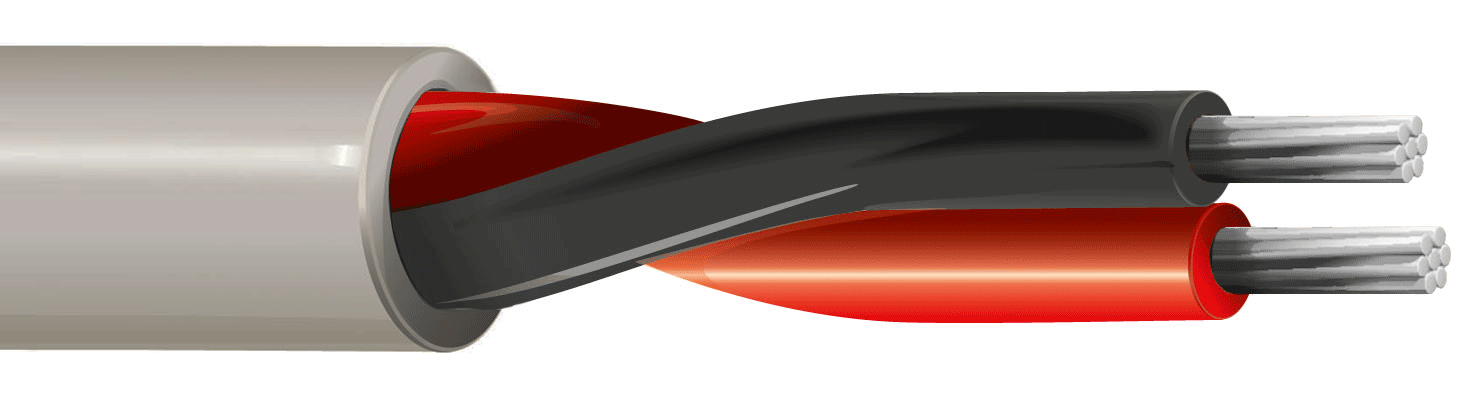 ITC INDUSTRIA TECNICA CAVI - 1X2 AWG20 FLEX UTP LSZH GRIGIO BOB.500 E 10U7HGZB500