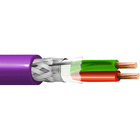ITC INDUSTRIA TECNICA CAVI - 1X2 AWG22 S(FTP) LSZH VIOLA BOB.500 FCA