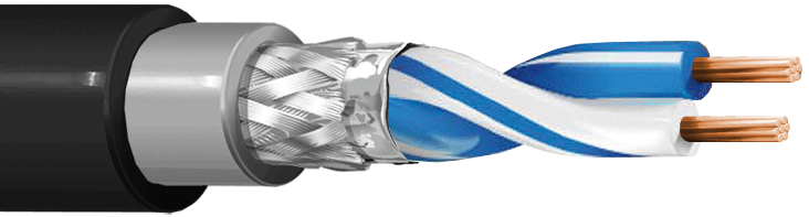 ITC INDUSTRIA TECNICA CAVI - 1X2 AWG24 S(FTP) FLEX D.G. MAT.100 FCA 14S7DPNM100