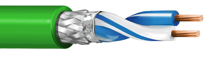 ITC INDUSTRIA TECNICA CAVI - 1X2 AWG24 S/FTP MBUS VZ M.100 CCA-S1A,D1