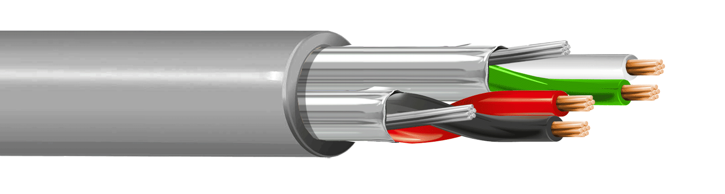 ITC INDUSTRIA TECNICA CAVI - 2X2 AWG 20 FLEX FTP GRIGIO AF MAT.100 FC