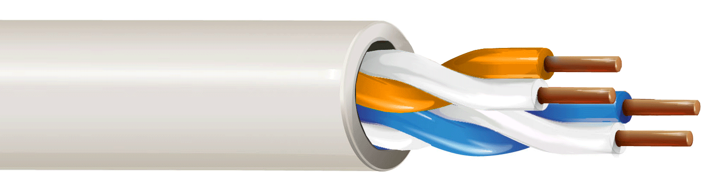 ITC INDUSTRIA TECNICA CAVI - 2X2 AWG22 UTP LSZH BIANCO BOB.500 FCA