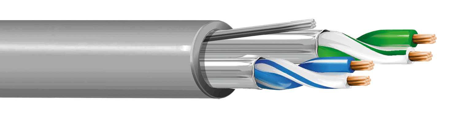 ITC INDUSTRIA TECNICA CAVI - 2X2 AWG24 FLEX FTP RS-232 PVC GR B1000 E