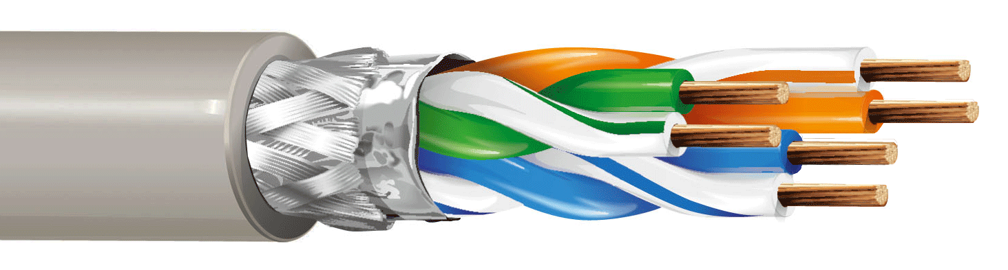 ITC INDUSTRIA TECNICA CAVI - 3X2 AWG 24 S(FTP)09843B GRIGIO M.100 ECA