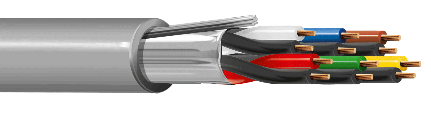 ITC INDUSTRIA TECNICA CAVI - 6X2 AWG24 FLEX FTP PVC GRIGIO OR B.300 E 64F7YGOB300
