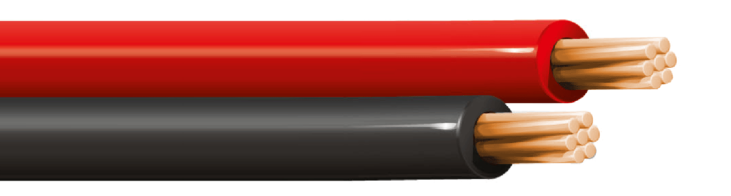 ITC INDUSTRIA TECNICA CAVI - PIATTINA 2 X 0,35 ROSSO NERA FCA