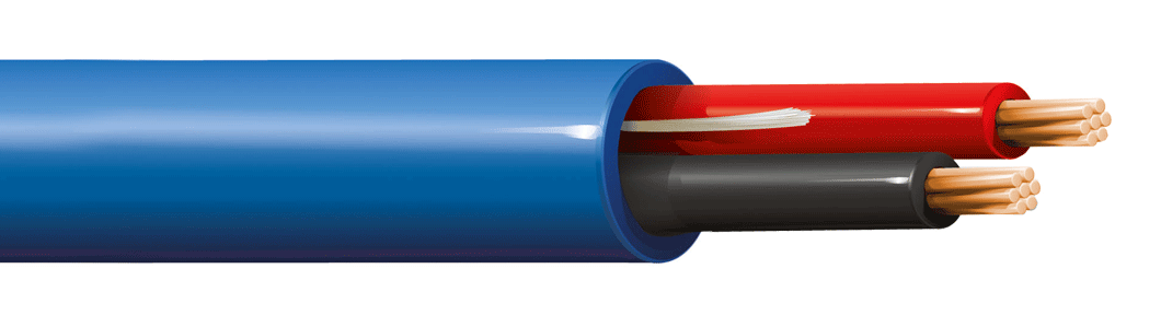 ITC INDUSTRIA TECNICA CAVI - AUTOM.CANCELLI 2 X 1,00 PVC BLU MAT.100 CA210BLM100