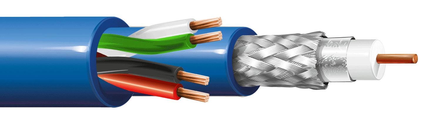 ITC INDUSTRIA TECNICA CAVI - VIDEOHD DS40+2X0,75+2X0,22 BL HF M.100 E DS40UBHM100