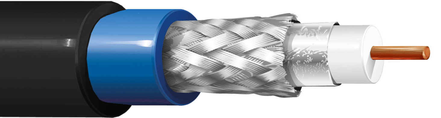 ITC INDUSTRIA TECNICA CAVI - VIDEOS.HD COAX DS80 D.G. PE NERO B.500 F DS80DPNB500