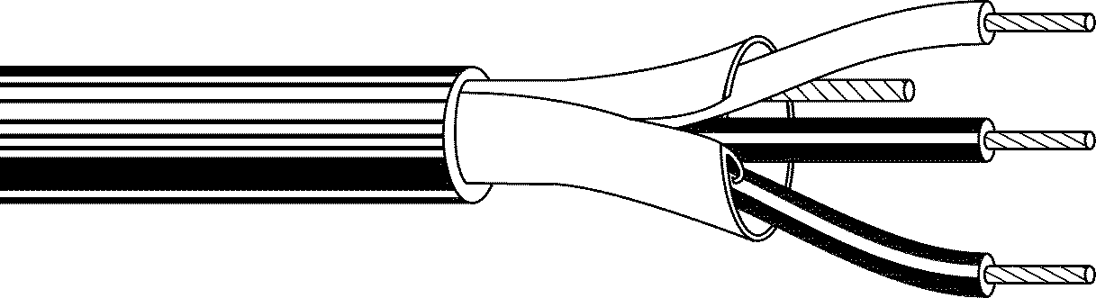 ITC INDUSTRIA TECNICA CAVI - 4X0,75 LSZH BIANCO M.100 B2CA-S1A,D1,A1