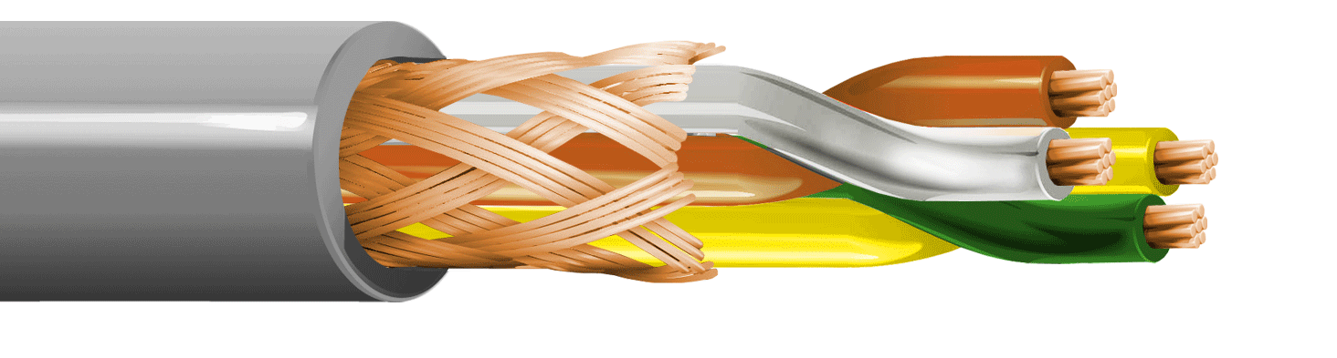 ITC INDUSTRIA TECNICA CAVI - LI-2YCYV 2X2X0,50 GRIGIO AF MAT.100 ECA LXP25GSM100