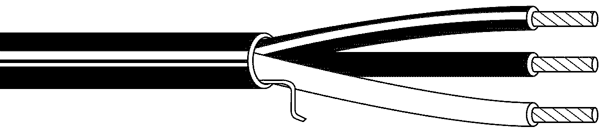 ITC INDUSTRIA TECNICA CAVI - COLLEG.ELETTROUT. 3X1,00 ARANCIO M.100 F NP-31AMM100