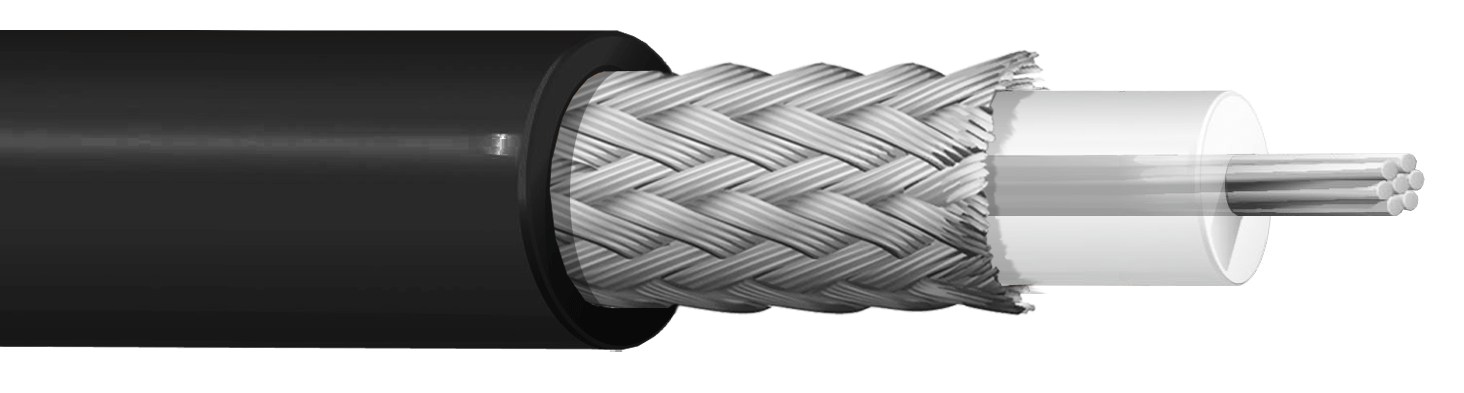 ITC INDUSTRIA TECNICA CAVI - RG MIL M - 17/28 RG 058 NERO BOB.500 ECA RG58CNEB500