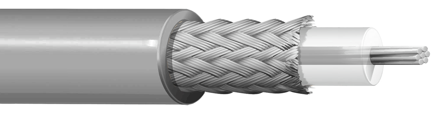 ITC INDUSTRIA TECNICA CAVI - RG 58 C/U LSZH GRIGIO MAT.100 FCA RGL58GZM100