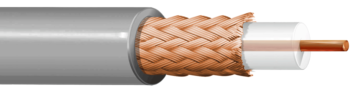 ITC INDUSTRIA TECNICA CAVI - RG 59 B/U LSZH GRIGIO MAT.100 ECA RGL59GZM100