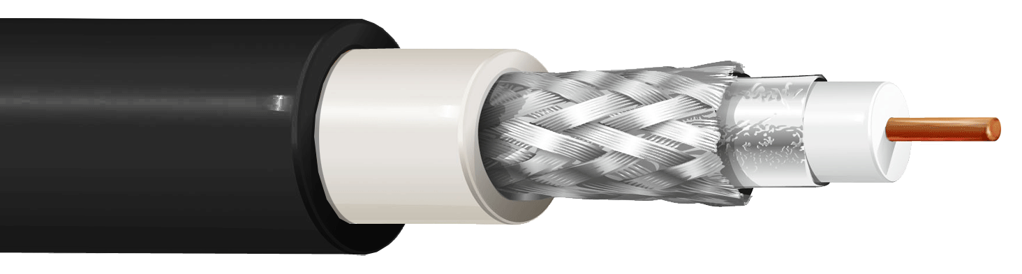 ITC INDUSTRIA TECNICA CAVI - SAT 300 DOPPIA GUAINA PE NERO BOB.500 FC SA30DPNB500