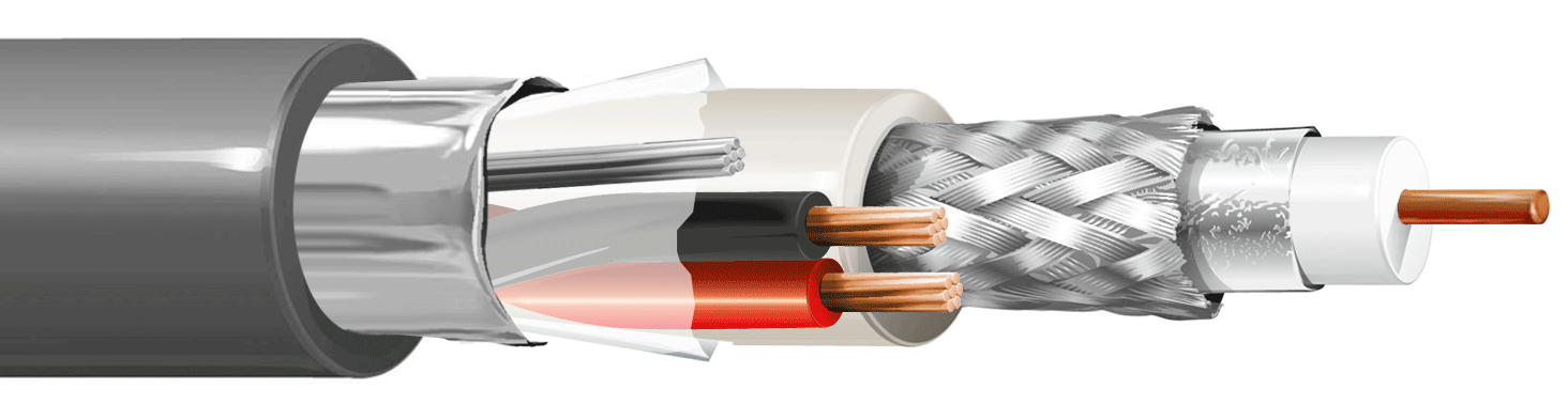 ITC INDUSTRIA TECNICA CAVI - SAT CCS 36 + 2X0,50 CW GRIGIO BOB.500 EC