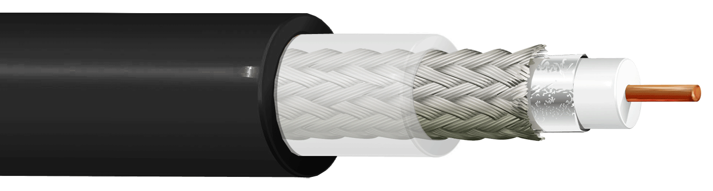 ITC INDUSTRIA TECNICA CAVI - SAT 75 OHM SAT DIG.D.G. PE NERO BOB.500 SA75DPNB500