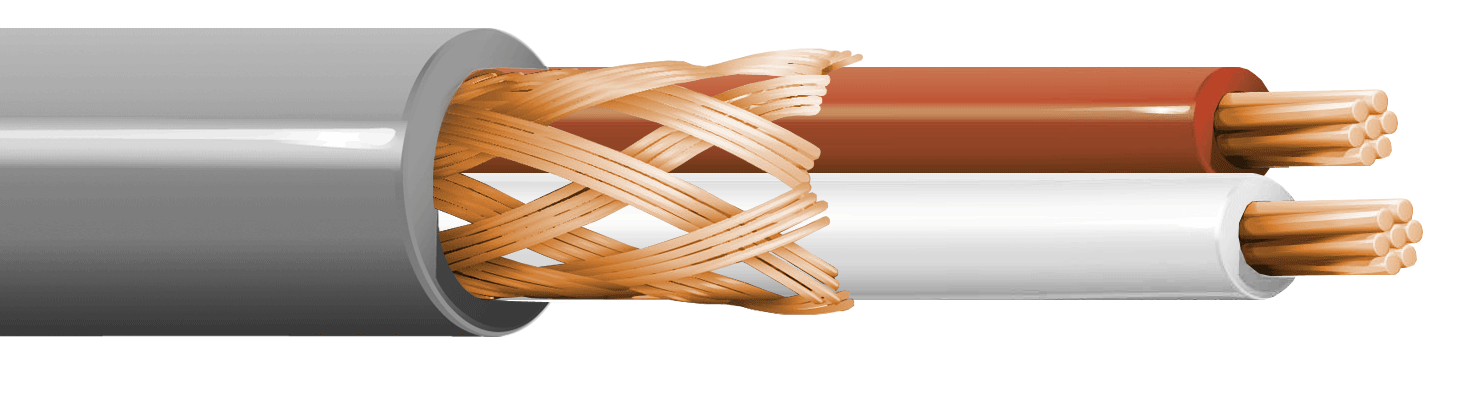 ITC INDUSTRIA TECNICA CAVI - SC 2 X 0,25 A-O GRIGIO OR BOB.1000 ECA