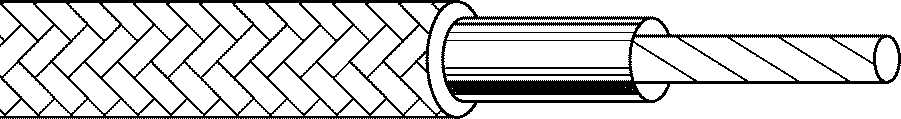 ITC INDUSTRIA TECNICA CAVI - SG 1X0.75 SILIC.+TREC.FIBRA VETRO M.100