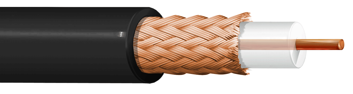 ITC INDUSTRIA TECNICA CAVI - RG 59 B/U NERO MAT.100 FCA