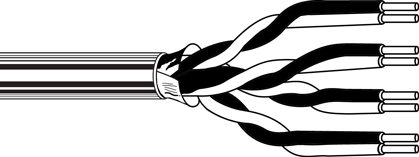 ITC INDUSTRIA TECNICA CAVI - TR/R 8+T GRIGIO AF BOB.500 ECA TX86TGRB500