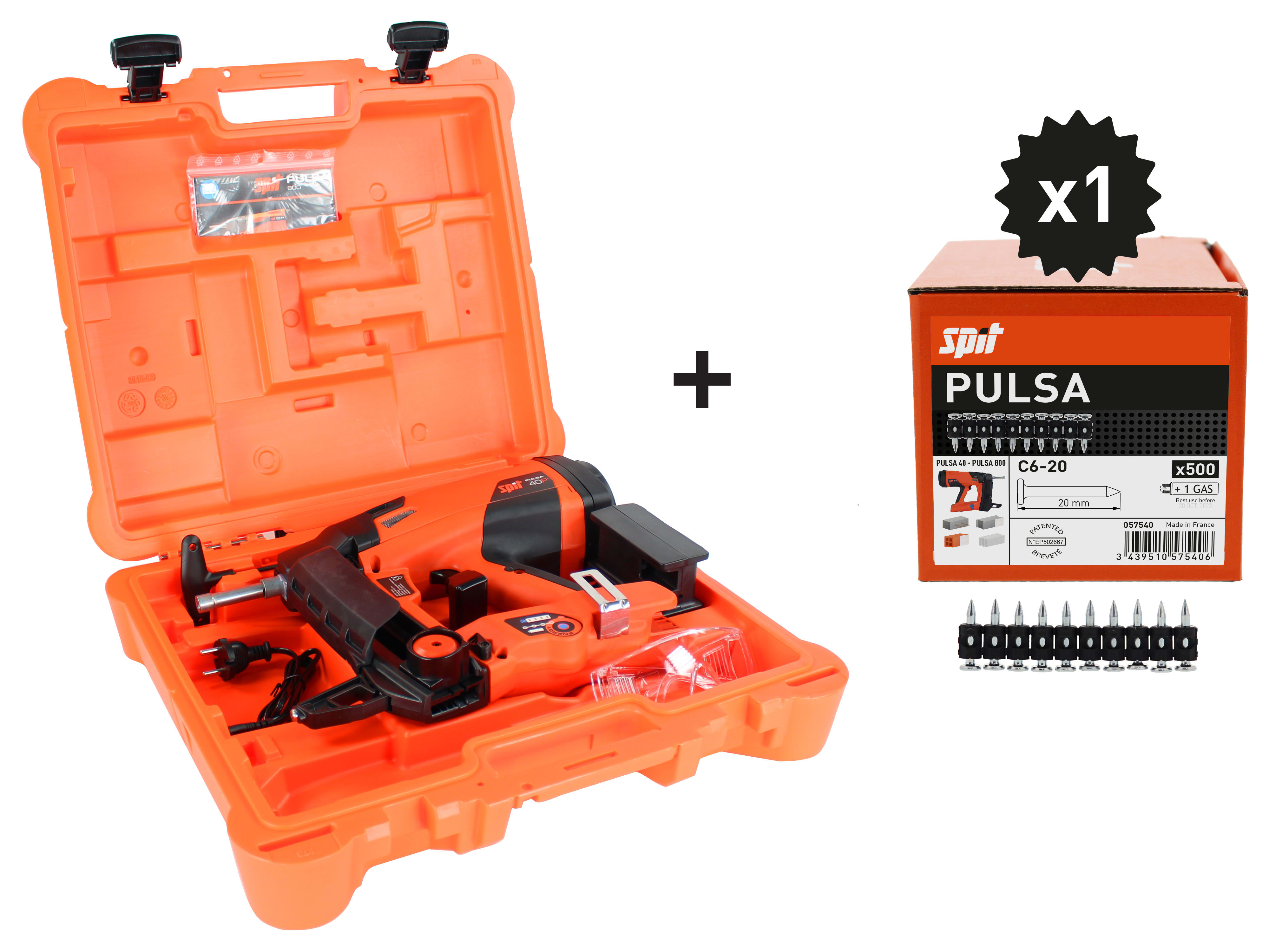 SPIT - PACK PULSA 40P+ + 500 C6 20