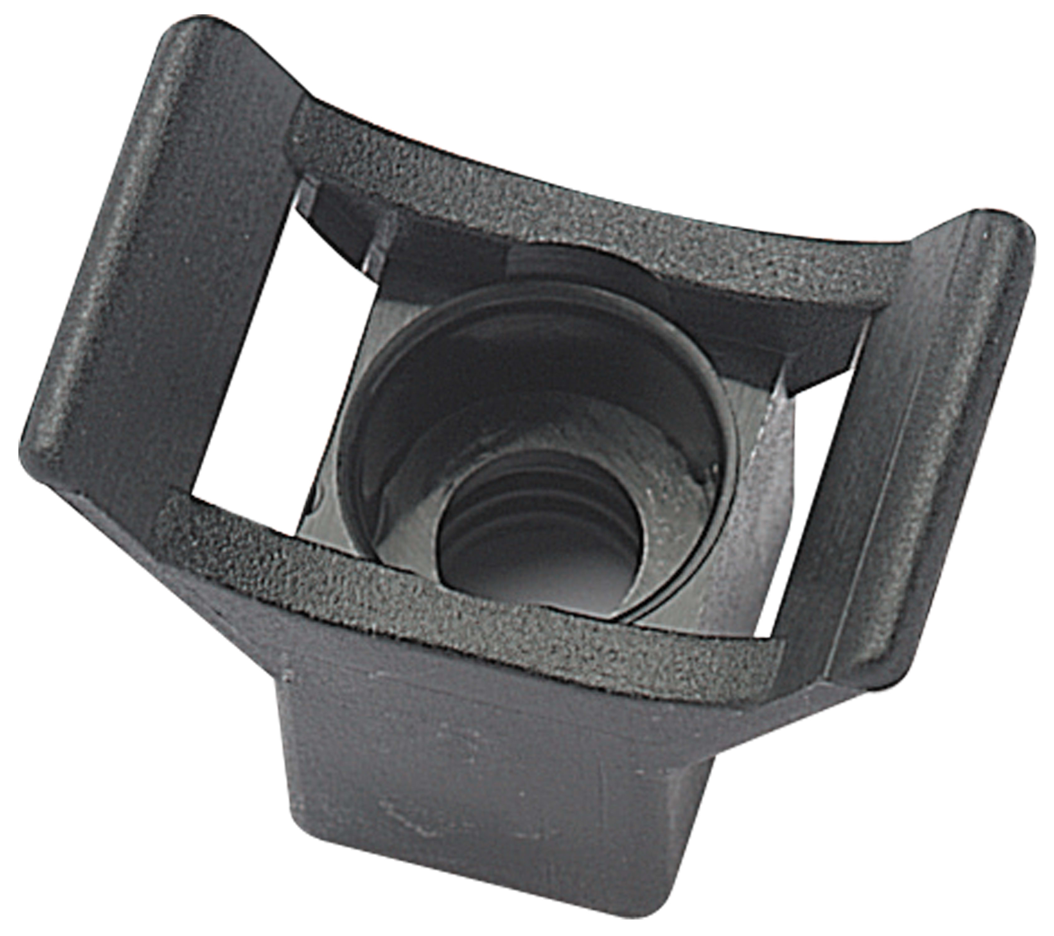 ELEMATIC - SUPPORTO FILETTATO NERO M6/7 - 9,4