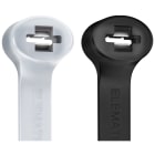 ELEMATIC - FASCETTA 2-LOCK PA6.6 NATURALE 365x4,5 1219