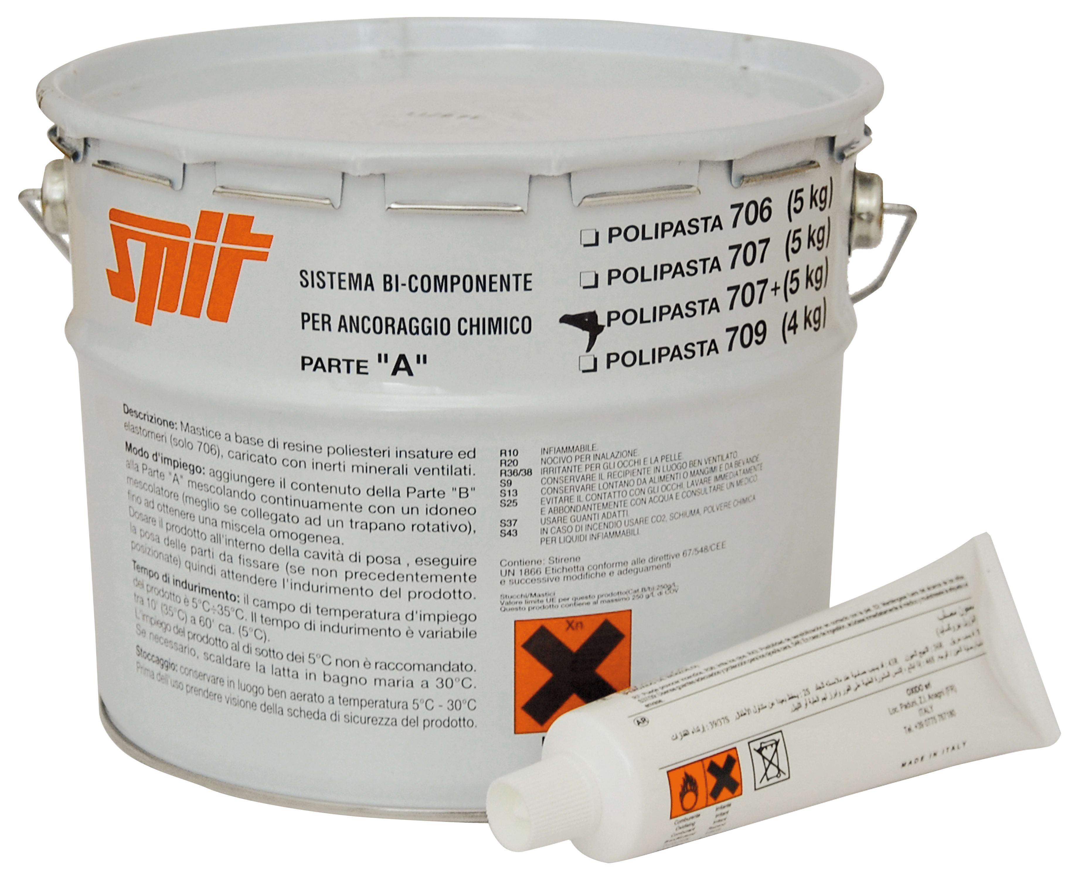 SPIT - POLIPASTA MALTA BI-COMPONENTE 707+ 5KG