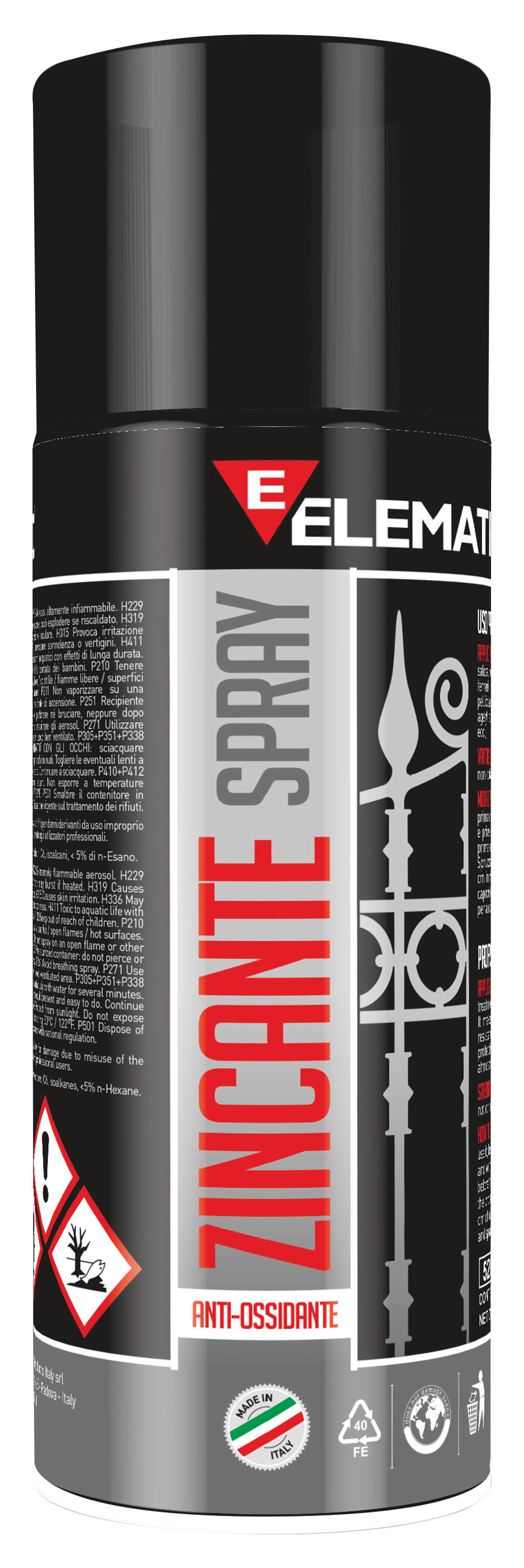 ELEMATIC - SPRAY ZINCANTE 8242002