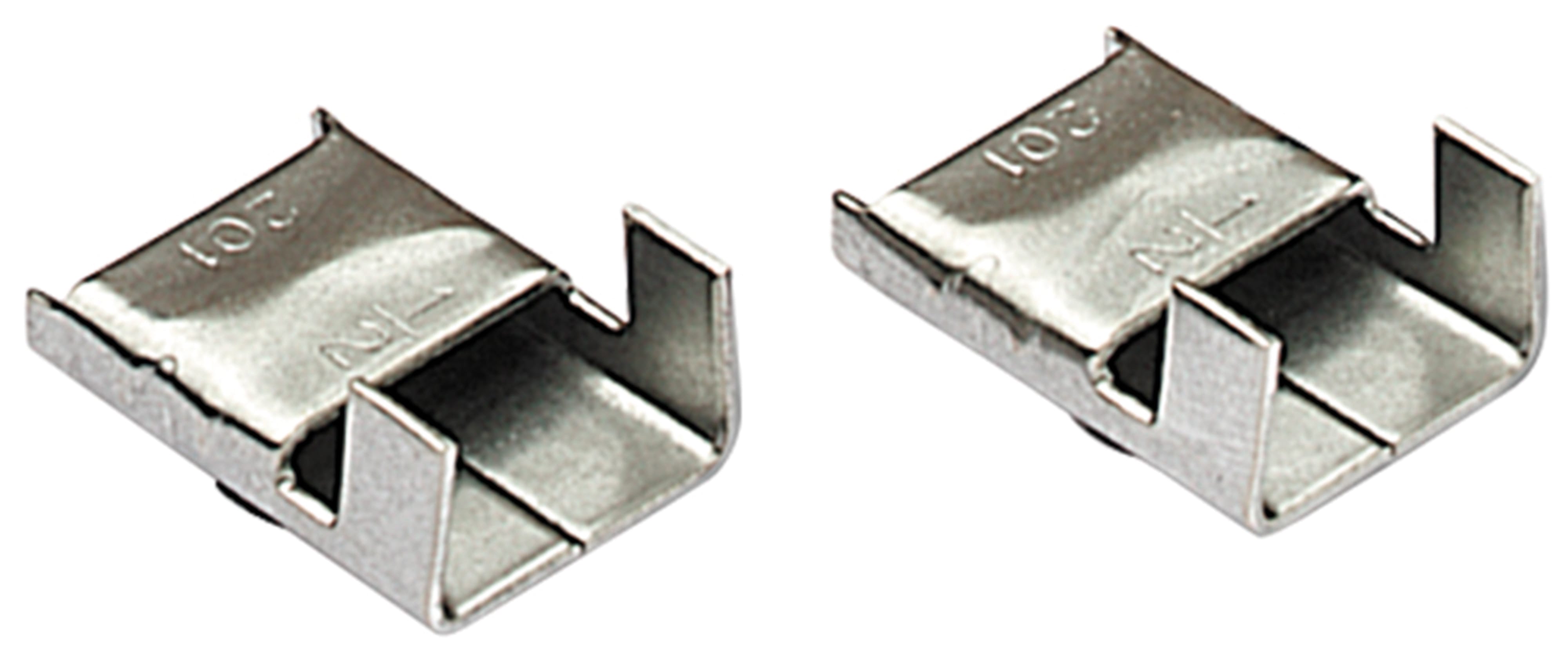 ELEMATIC - GRAFFE PER NASTRI VALUSTRAP 5/8 INOX 8412155