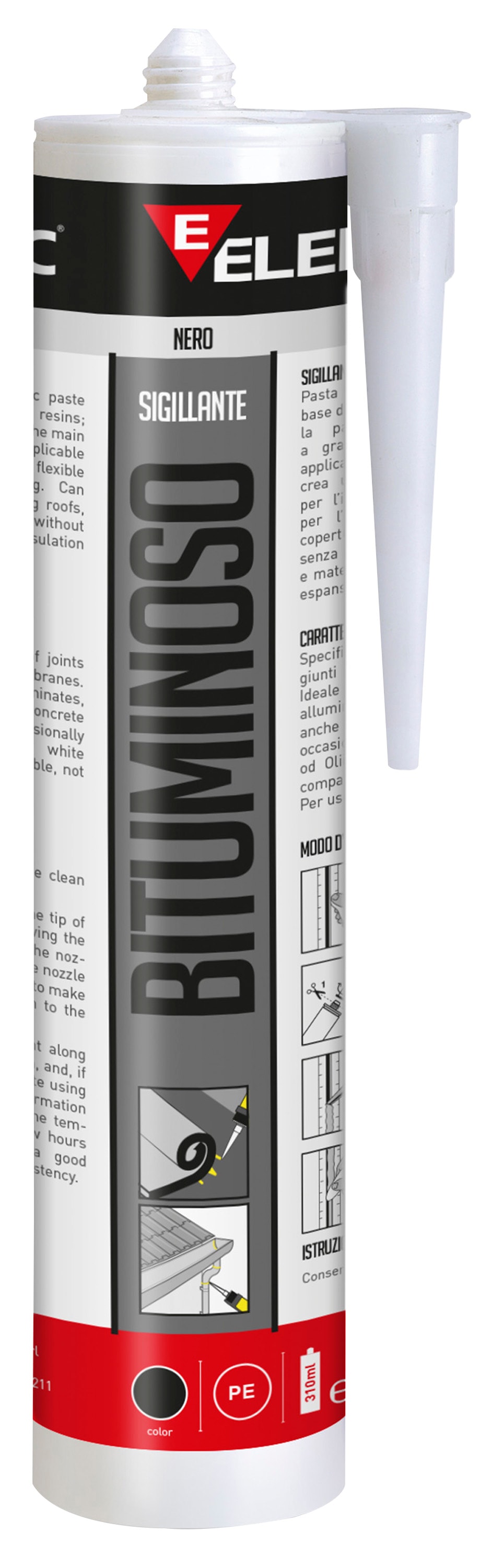 ELEMATIC - SIGILLANTE BITUMINOSO NERO 8708257