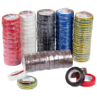 ELEMATIC - NASTRO ISOLANTE PVC ROSSO 19x25 - 10M