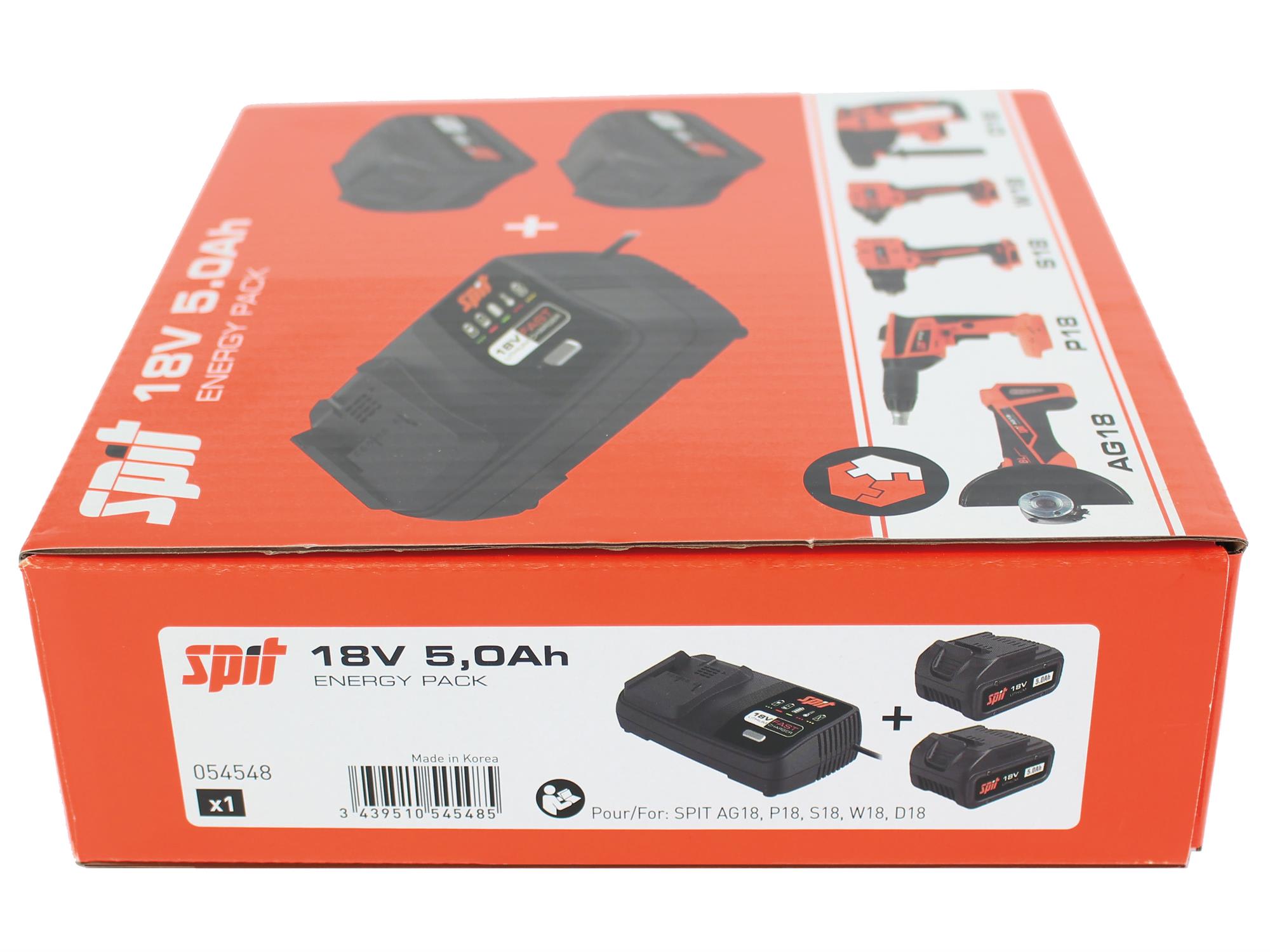 SPIT - ENERGY PACK 18V-5 AH LI