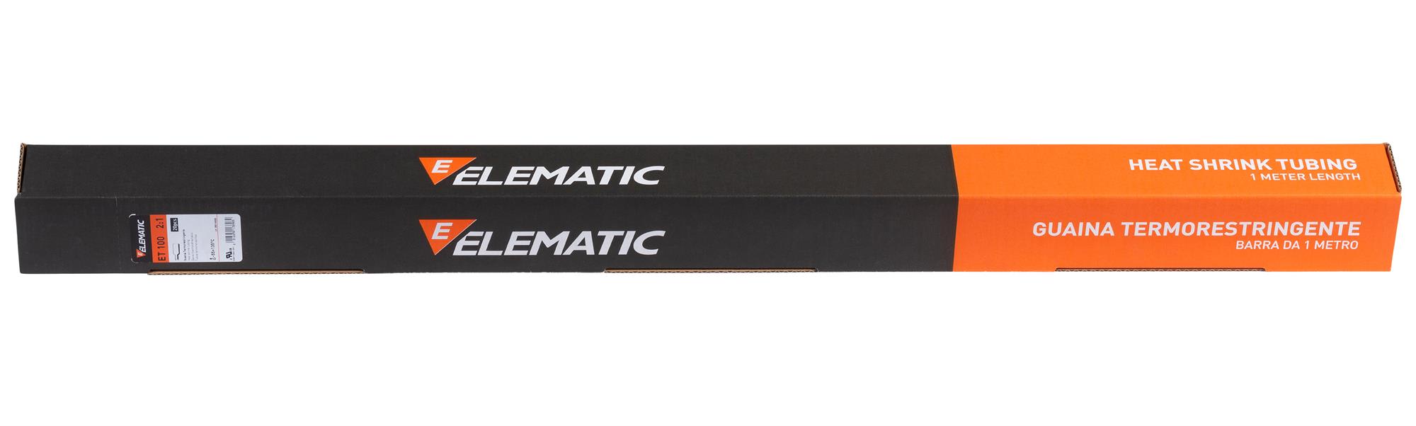 ELEMATIC - GUAINA ADESIVA EL301A NERA 12 SCATOLA 1M