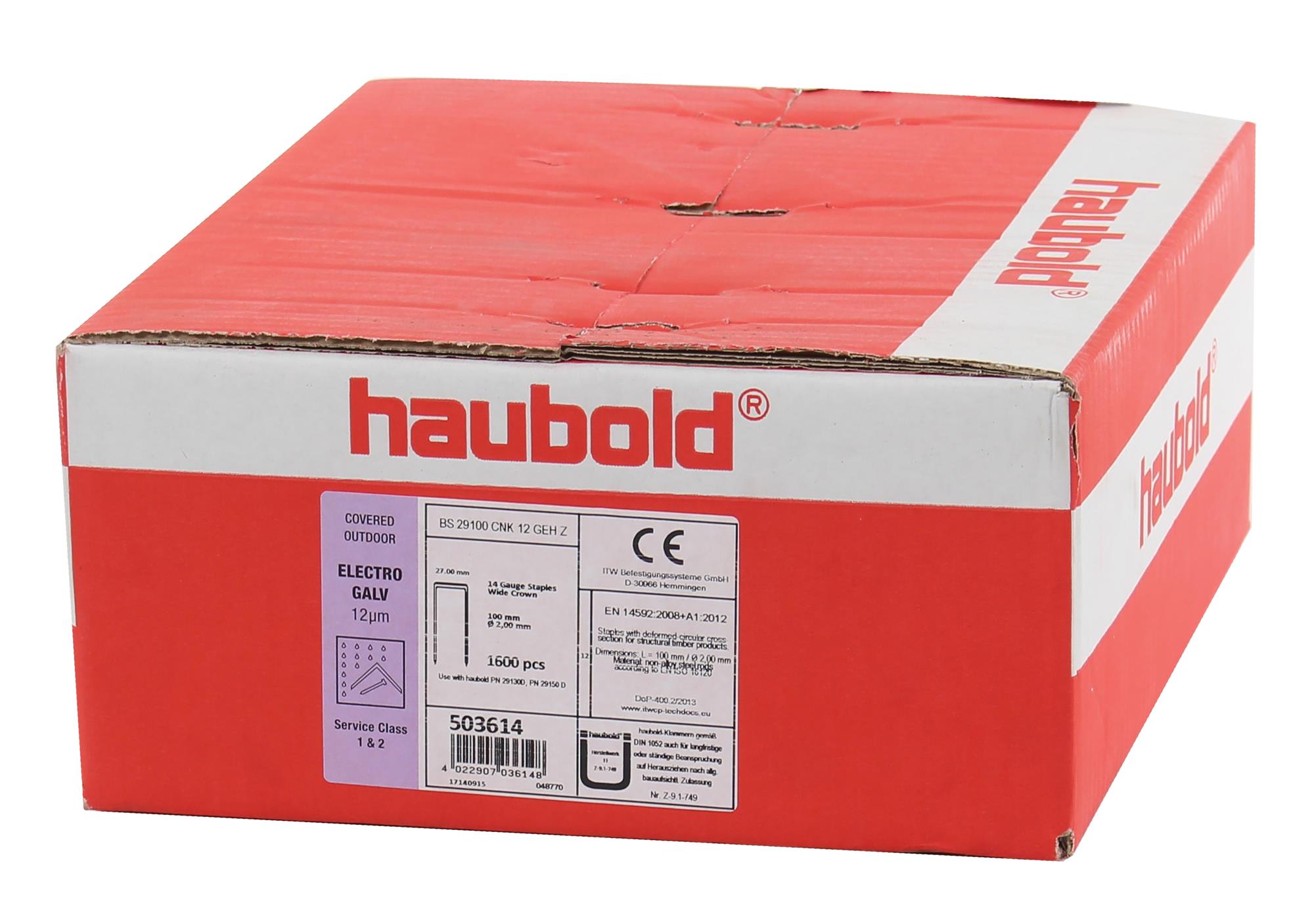 HAUBOLD - PUNTO BS 29/100 ZINCATO