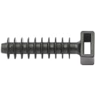 ELEMATIC - SUPPORTO A TASSELLO PA 6 NERO 10x43,5x9,7