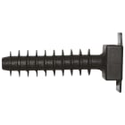 ELEMATIC - SUPPORTO A TASSELLO PA 6 NERO 10x43,5x9,7