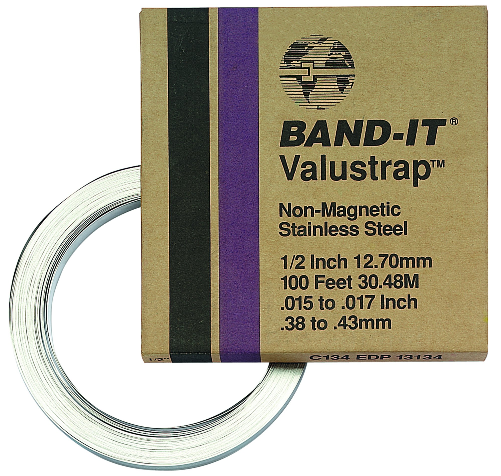 ELEMATIC - NASTRO VALUSTRAP BAND-IT 5/8 INOX 30m