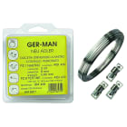 ELEMATIC - NASTRO CONTINUO PERFORATO INOX 3m - 8 mm