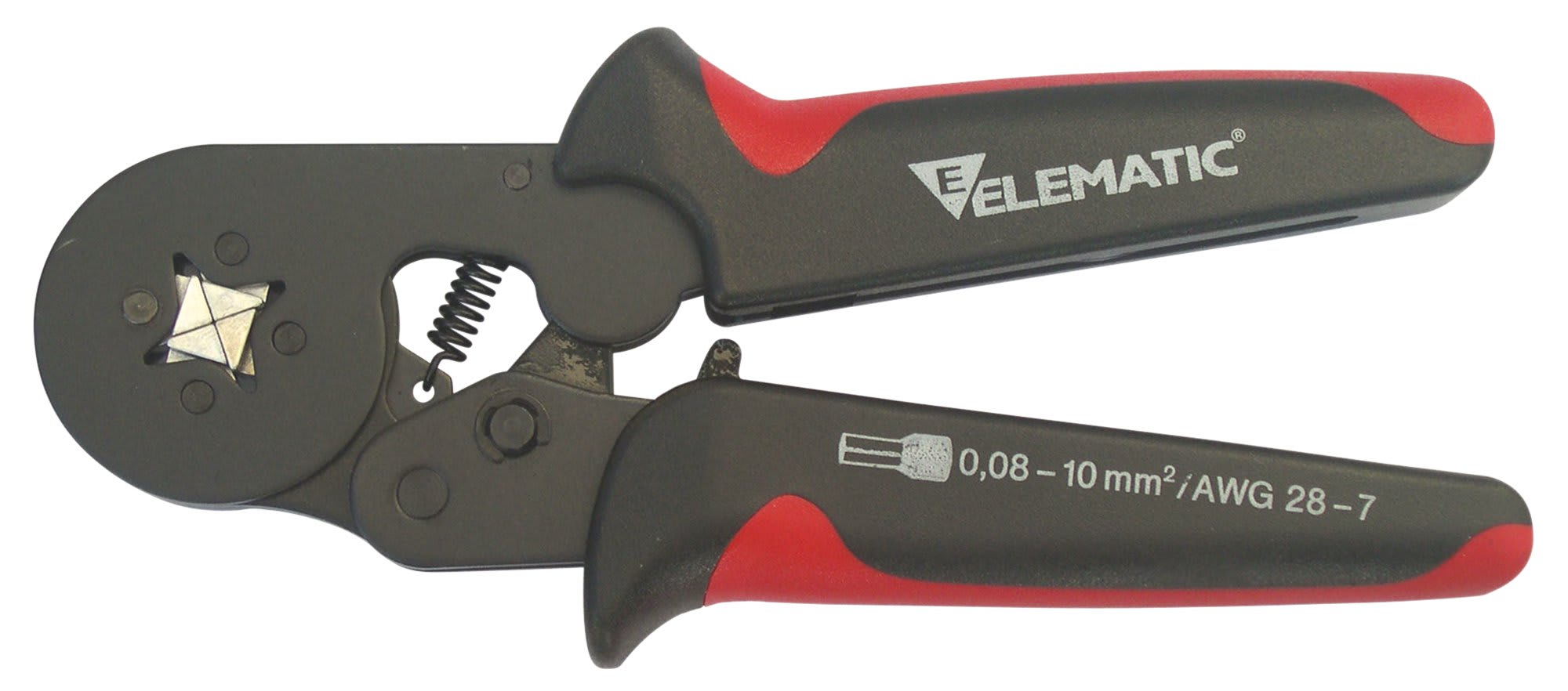 ELEMATIC - CRIMPATRICE 9302 ACCIAIO SEZIONE 0,08-10mm