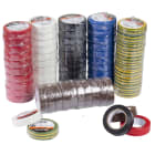 ELEMATIC - NASTRO ISOLANTE PVC ROSSO 15x10 - 10M