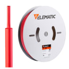 ELEMATIC - GUAINA ET100 ROSSA 6,4 BOBINA
