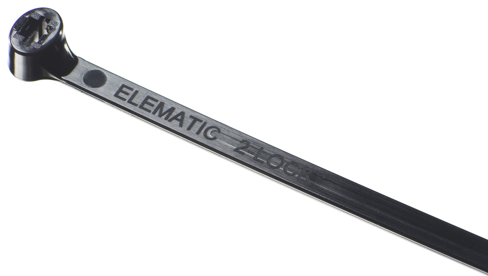 ELEMATIC - FASCETTA 2-LOCK PA6.6 NERA 200x2,5 1307
