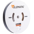 ELEMATIC - CALZA TRECCIATA POLIESTERE GRIGIA DIAM 18 15501018