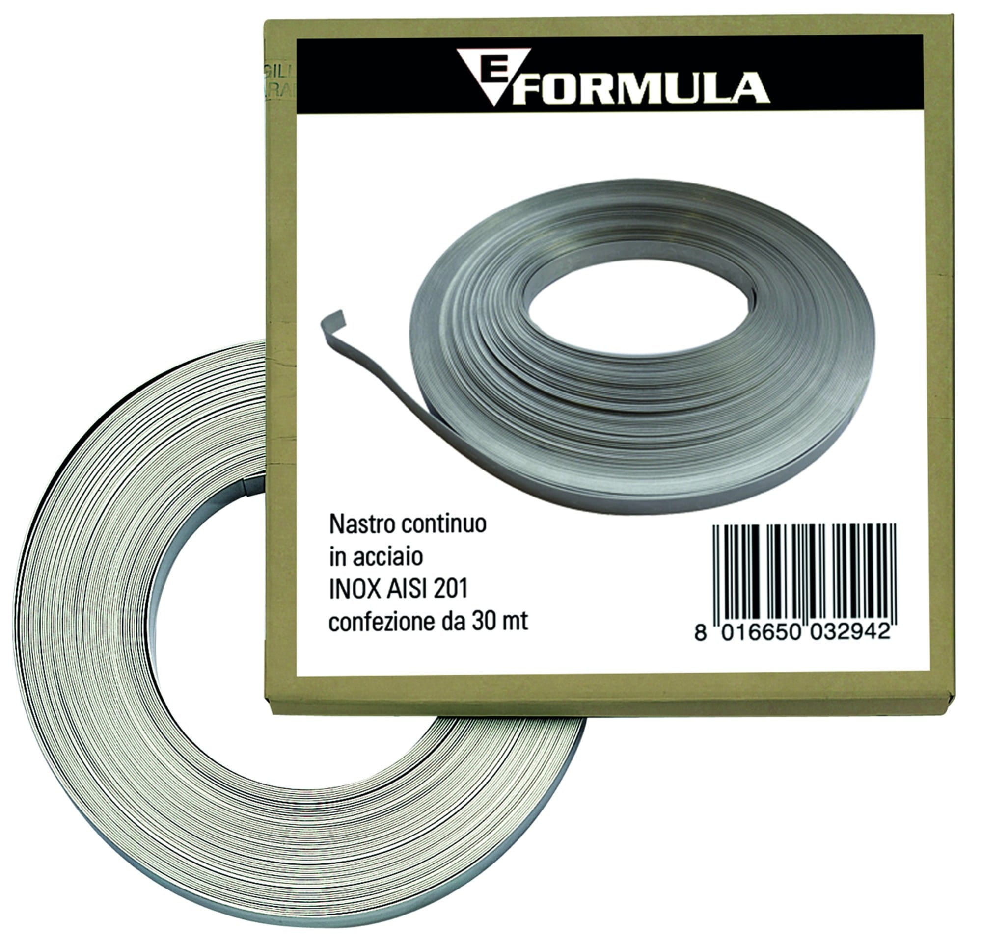 ELEMATIC - NASTRO CONTINUO 3/8 INOX 30m