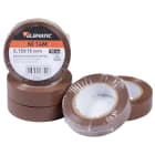 ELEMATIC - NASTRO ISOLANTE PVC MARRONE 15x10 - 10M NI14M